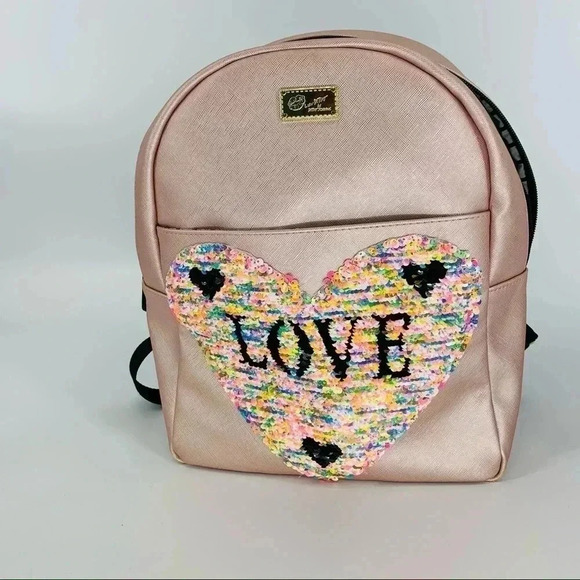 Betsey Johnson LB DEBBIE Love@First Sight Backpack - Picture 1 of 15